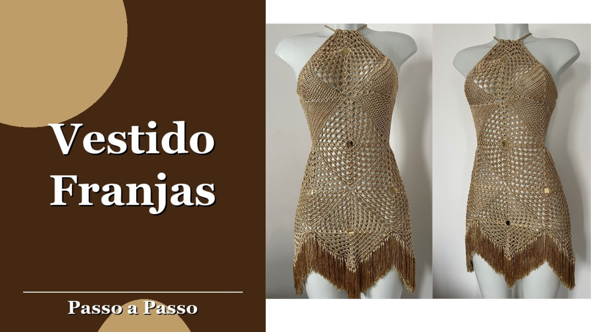 Vestido Franjas